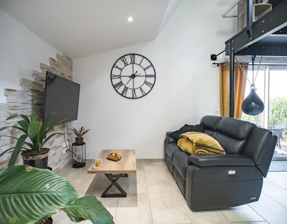 Apartamento Loft avec jardin et parking privé Troyes Exterior foto