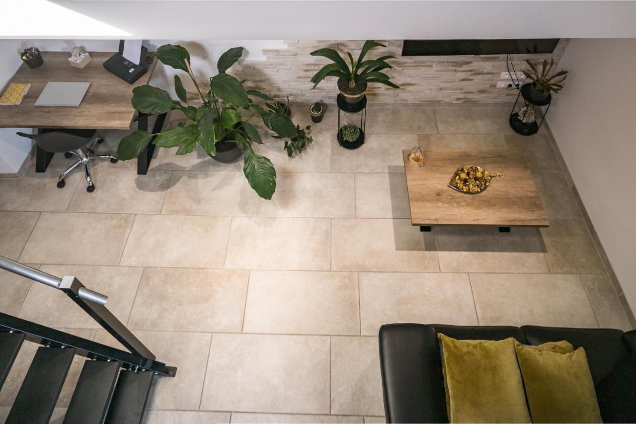 Apartamento Loft avec jardin et parking privé Troyes Exterior foto