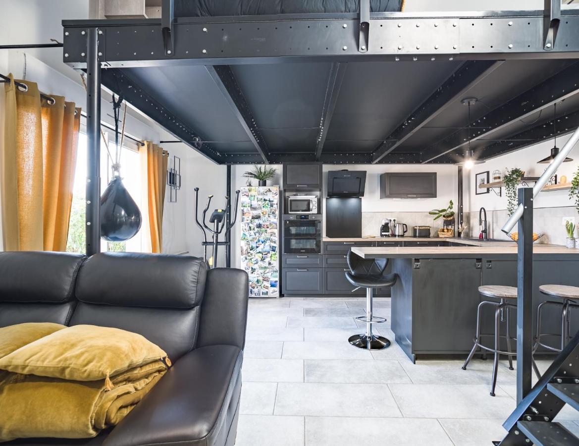 Apartamento Loft avec jardin et parking privé Troyes Exterior foto